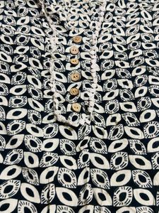 Patterned Tunic Top