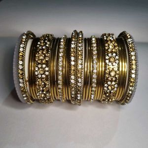 Golden Bangle Set