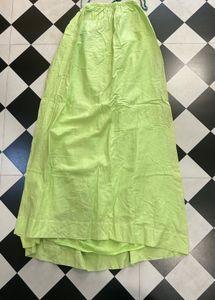 H&amp;M Green Voluminous Drawstring Dress