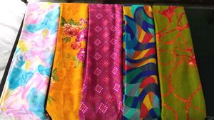 Saree With Blouse Piece