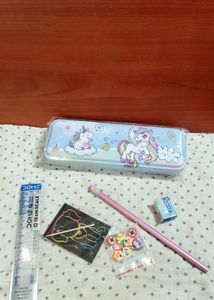 Compass Box With Stationary Items