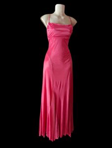 Pink Slip Dress