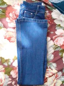 Dark Blue Boot Cut Jeans