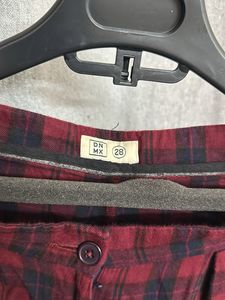 DN MX Checked Pants