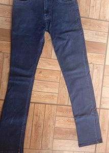 Dark Blue Denim Jeans