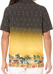 GUESS Mens Hawaiian Shirt