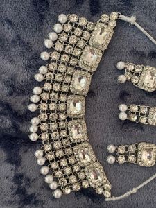 Bridal Diamond Necklace Set