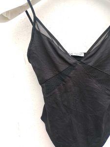 Black Zara Bodysuit.