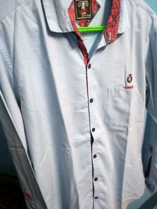 Mens Formal Light Blue Shirt