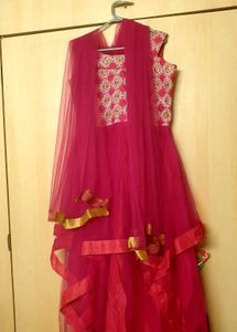 Pretty Embroidered Ethnic Gown