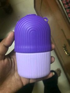 SkinSide Ice Roller for Face with Scrubber
