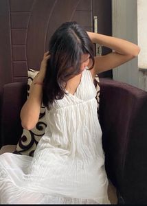 White Sundress - Flowy &amp; Cute