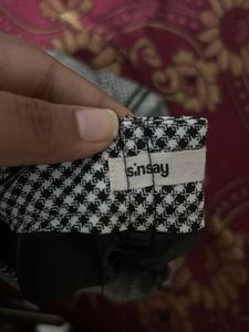Plaid Mini Skirt