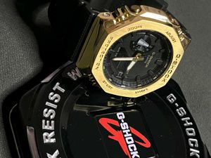 Casio G-Shock Watch Gm2100 Gold