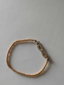 Gold Infinity Charm Bracelet