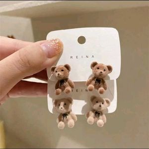 Teddy Bear Earrings