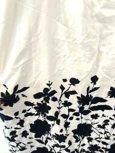 White &amp; Black Classic Floral Strappy Dress
