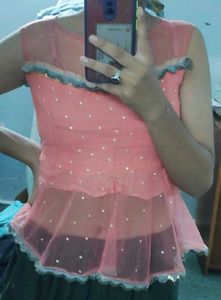 Pink Lehenga Top/Blouse