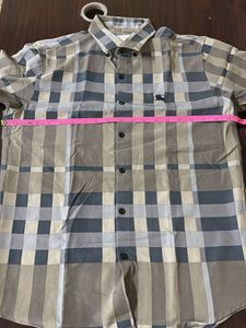 Burberry Short Sleeve Button Down