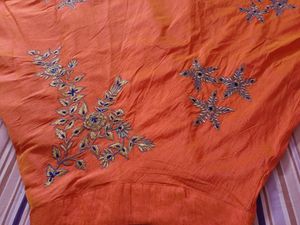 Long Crop Top Lehanga For Women Along With Scarf