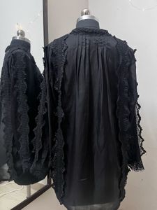 Black Lace Shirt