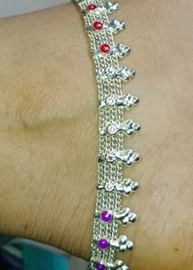 Anklet With Toe Ring