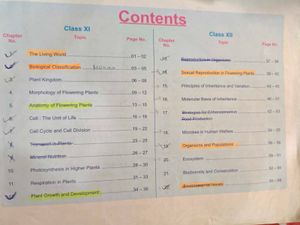 Class XI &amp; XII Biology Textbook