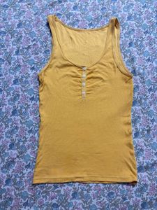 Mustard Tank Top