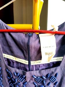 Beaded Sleeveless Party Dress