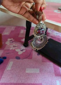 Chand Baliyan Mirror Ear Rings