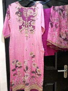 lawn cotton kurta set ( shahiba suits)