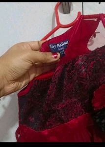 Cute Red Party Dress