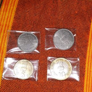 Reserve Bank Coin Set 1rs To 10 Rs
