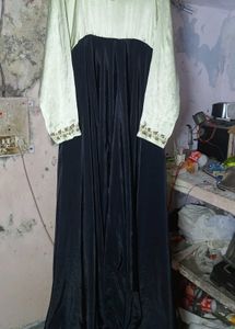 Black Silk Heavy Gown