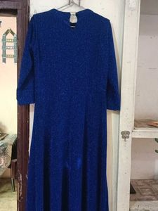 cocktail party wear Blue Dress