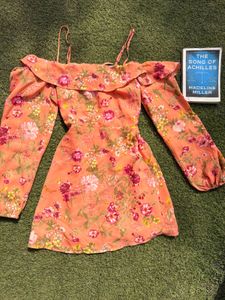 Floral Off-Shoulder Mini Dress