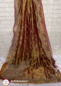 Zari Hand Wark Saree