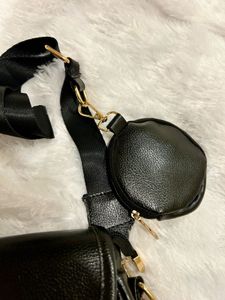 Black Sling (H&amp;M dupe) Bag with Pouch