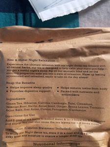 Detox Tea For Morning And Night
