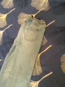Light Wash Denim Jeans