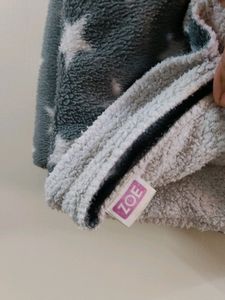 Baby Poly Wool Blanket Star Print