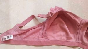 Newly Women Full Coverage Non Padded Bra(Pink)