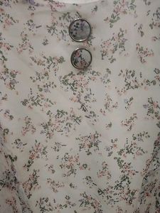Off White Party And Casual Top