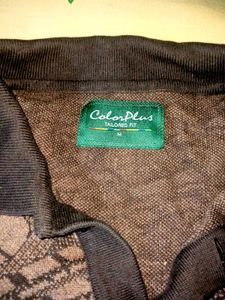 Patterned Polo Shirt sweatshirt