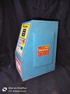 Vintage 1932  Money Locker piggy bank