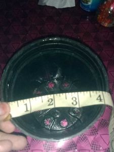 5 Plastic Pots- 3 Small 2 Very Smal