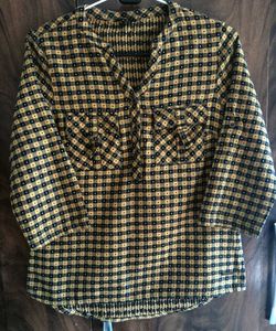 Vintage Style Checkered Top