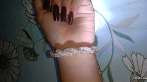 Silver Bracelet Shiny, Premium,