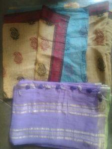 Used Cotten Sarees