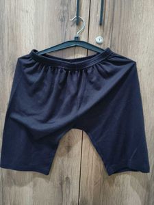 Dark Brown Basic Shorts